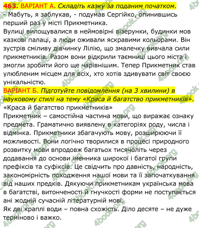 ГДЗ Українська мова 6 клас Заболотний 2020