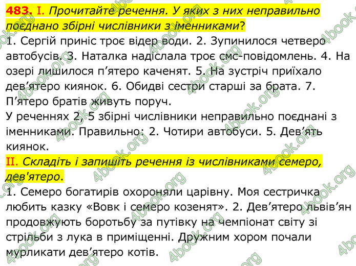 ГДЗ Українська мова 6 клас Заболотний 2020