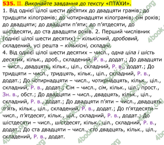 ГДЗ Українська мова 6 клас Заболотний 2020