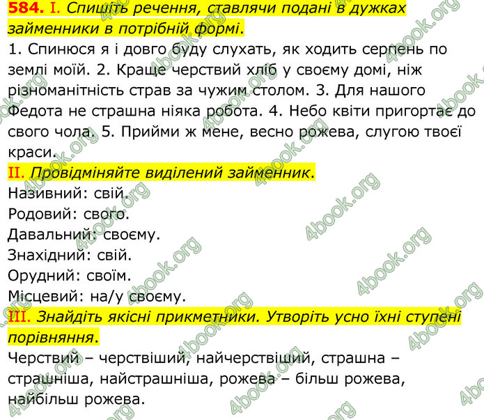 ГДЗ Українська мова 6 клас Заболотний 2020