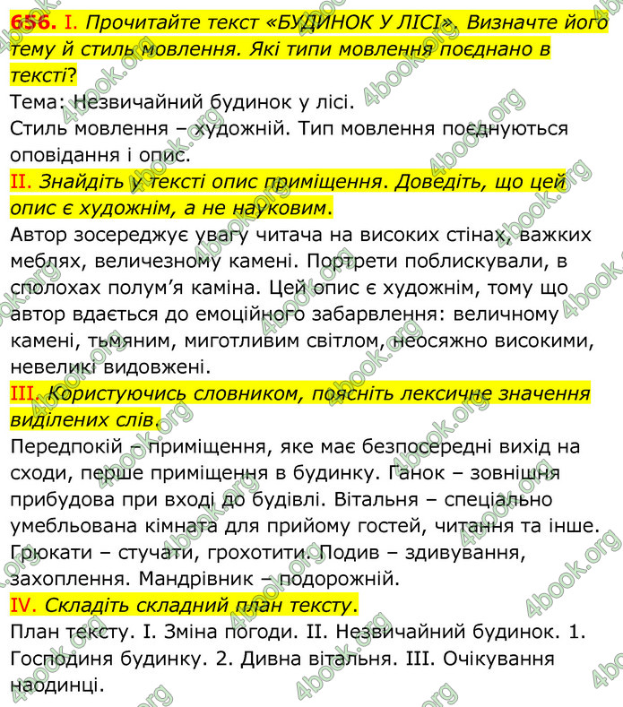 ГДЗ Українська мова 6 клас Заболотний 2020