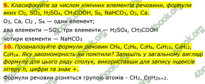 Відповіді Хімія 7 клас Лашевська 2015. ГДЗ