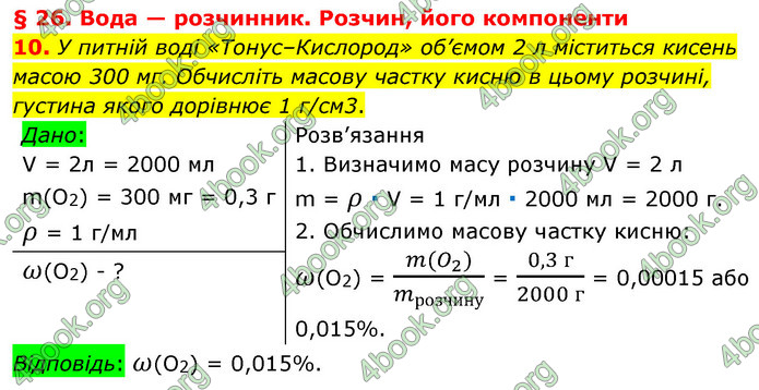 Відповіді Хімія 7 клас Лашевська 2015. ГДЗ