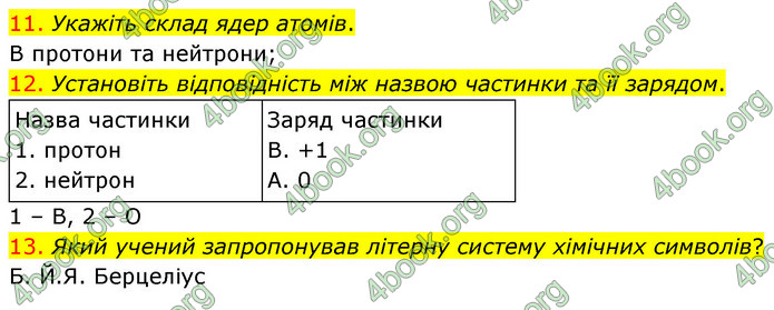 Відповіді Хімія 7 клас Лашевська 2015. ГДЗ