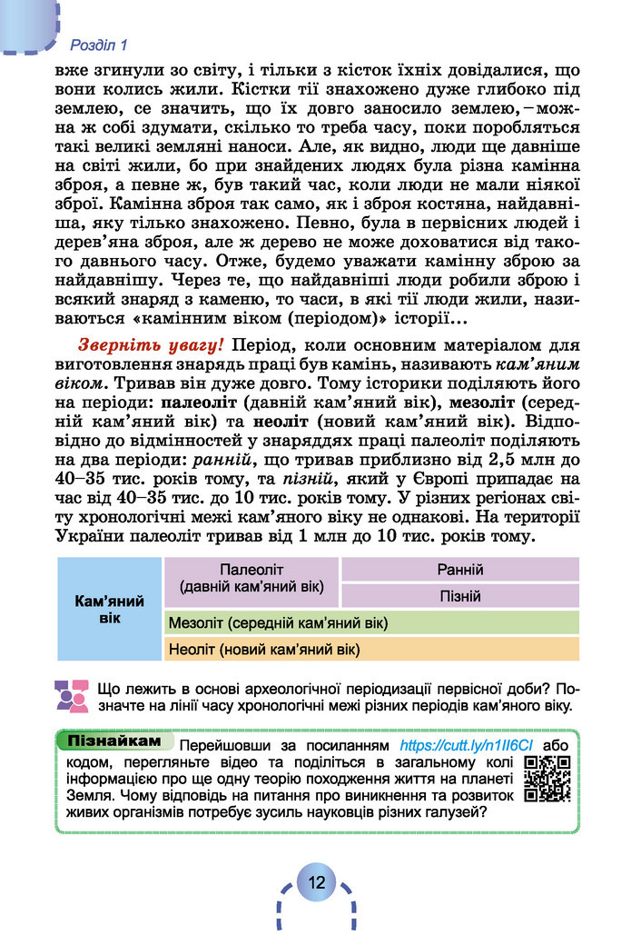 Підручник Історія України 6 клас Бандровський (2023)