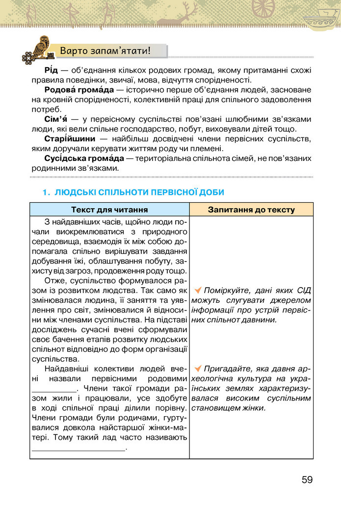 Підручник Історія України 6 клас Щупак (2023)