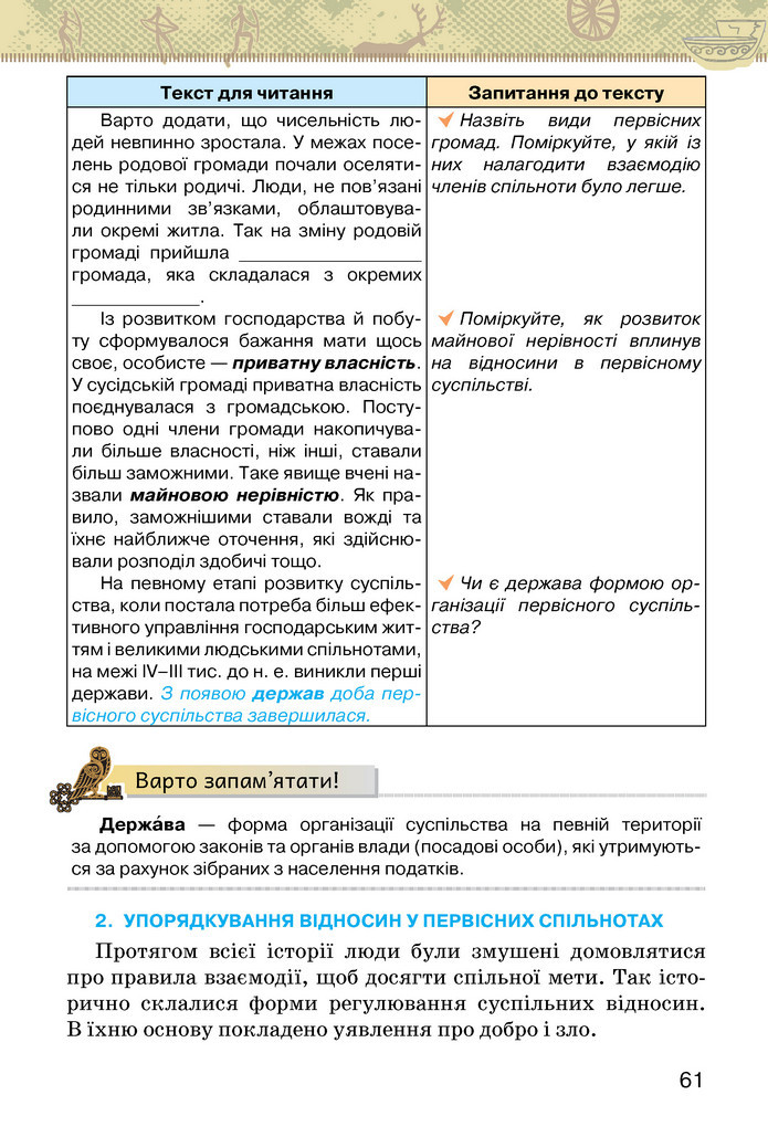 Підручник Історія України 6 клас Щупак (2023)