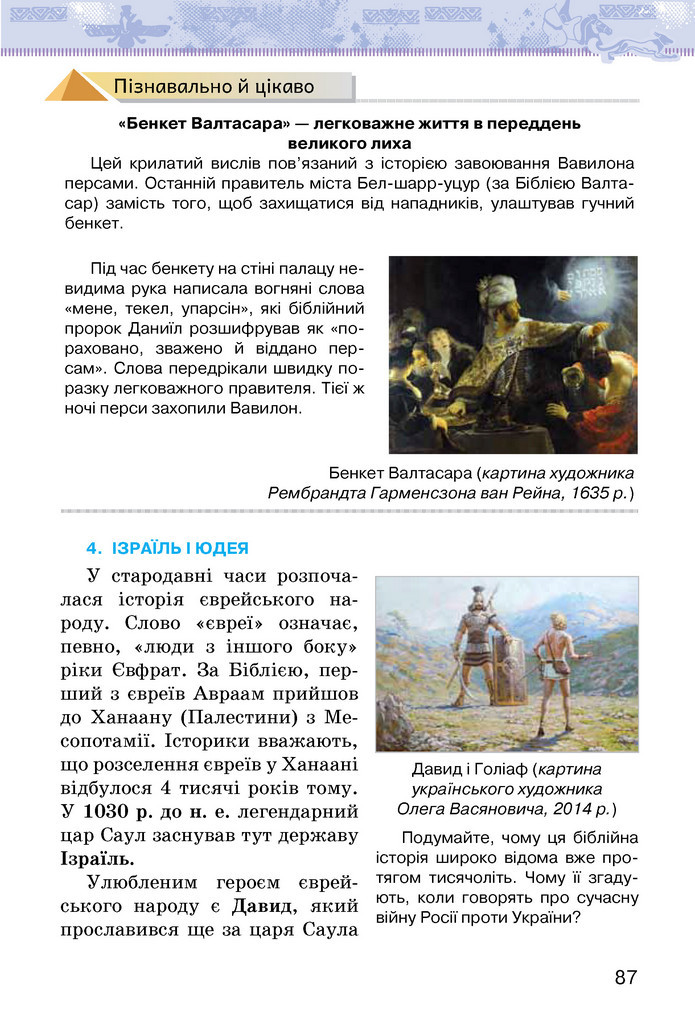 Підручник Історія України 6 клас Щупак (2023)