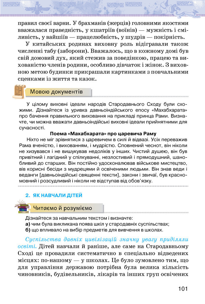 Підручник Історія України 6 клас Щупак (2023)