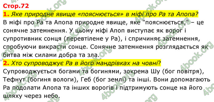 ГДЗ Зарубіжна література 6 клас Волощук (2023)