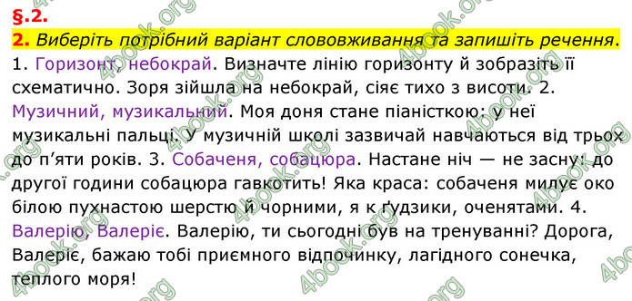 ГДЗ Українська мова 6 клас Авраменко