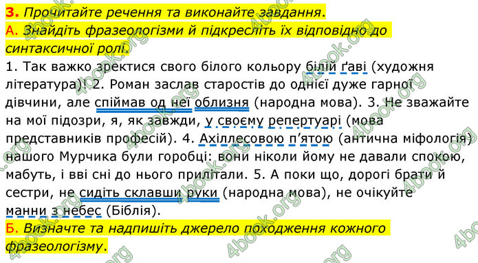 ГДЗ Українська мова 6 клас Авраменко