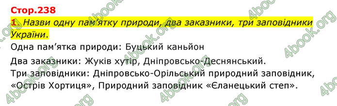 ГДЗ Пізнаємо природу 6 клас Коршевнюк