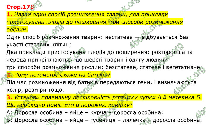 ГДЗ Пізнаємо природу 6 клас Коршевнюк