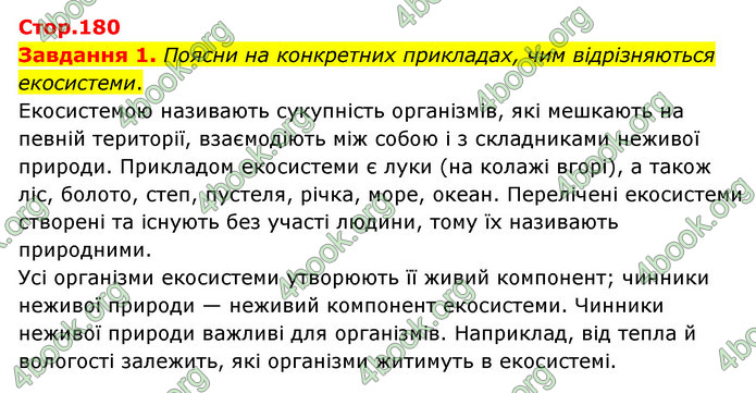 ГДЗ Пізнаємо природу 6 клас Коршевнюк