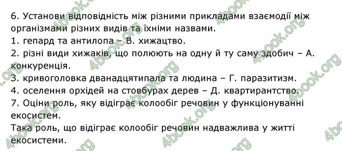 ГДЗ Пізнаємо природу 6 клас Гільберг