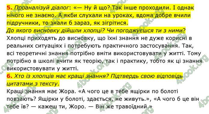 ГДЗ Українська література 6 клас Коваленко (2023)