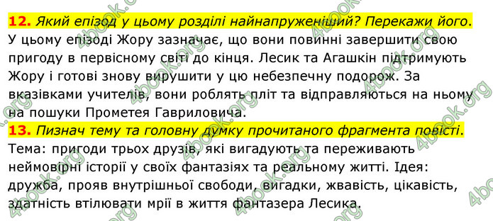 ГДЗ Українська література 6 клас Коваленко (2023)