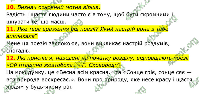 ГДЗ Українська література 6 клас Коваленко (2023)