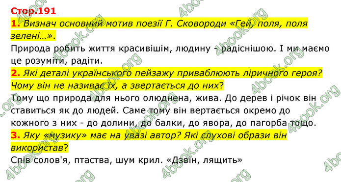 ГДЗ Українська література 6 клас Коваленко (2023)