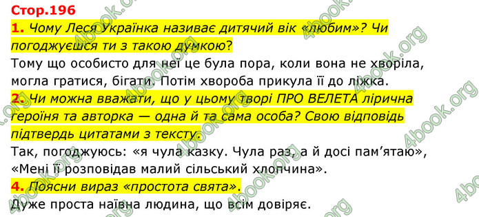 ГДЗ Українська література 6 клас Коваленко (2023)