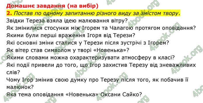 ГДЗ Українська література 6 клас Коваленко (2023)