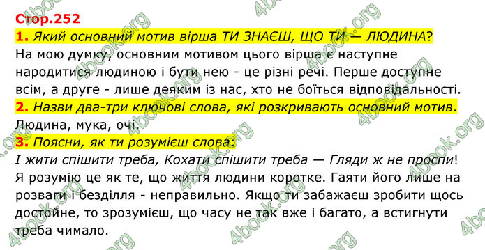 ГДЗ Українська література 6 клас Коваленко (2023)