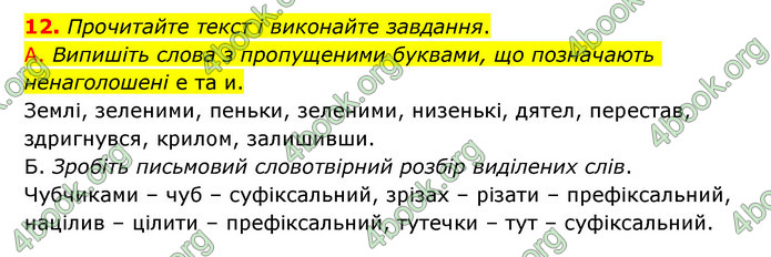 ГДЗ Українська мова 6 клас Авраменко