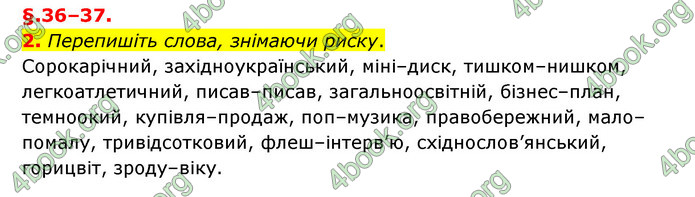 ГДЗ Українська мова 6 клас Авраменко