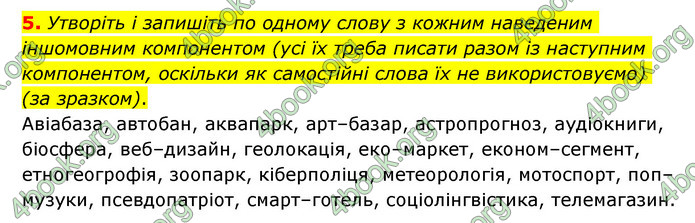 ГДЗ Українська мова 6 клас Авраменко