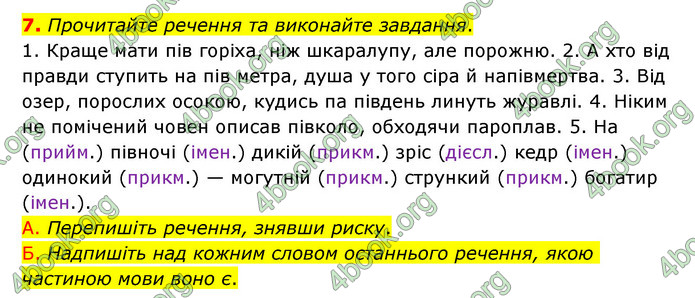 ГДЗ Українська мова 6 клас Авраменко