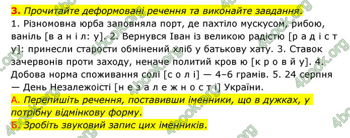 ГДЗ Українська мова 6 клас Авраменко