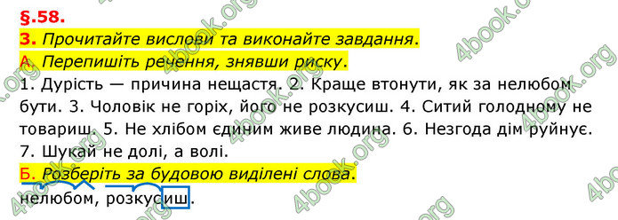 ГДЗ Українська мова 6 клас Авраменко