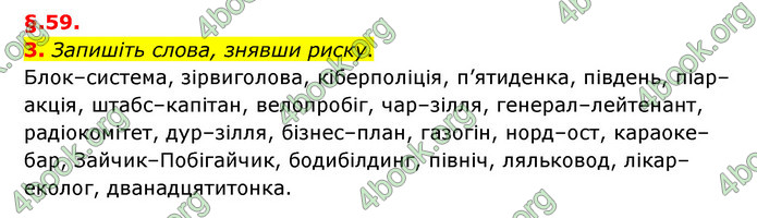 ГДЗ Українська мова 6 клас Авраменко