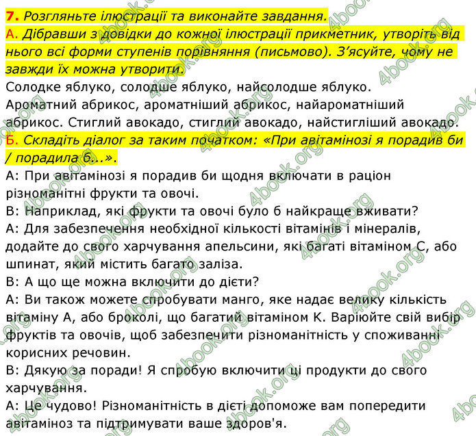 ГДЗ Українська мова 6 клас Авраменко