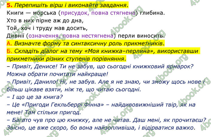 ГДЗ Українська мова 6 клас Авраменко