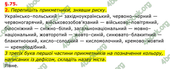 ГДЗ Українська мова 6 клас Авраменко