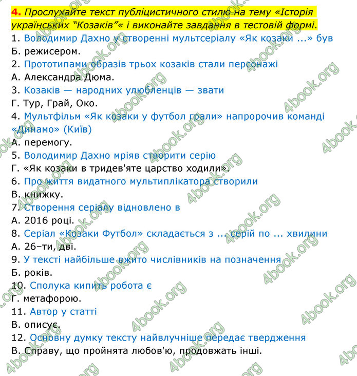 ГДЗ Українська мова 6 клас Авраменко