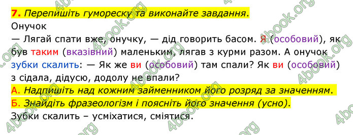 ГДЗ Українська мова 6 клас Авраменко