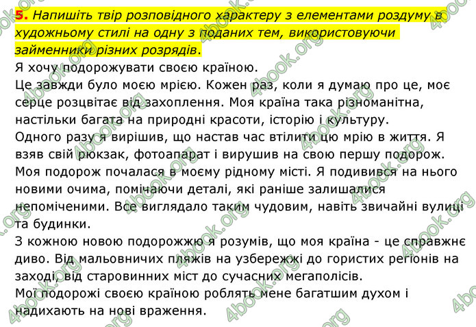 ГДЗ Українська мова 6 клас Авраменко