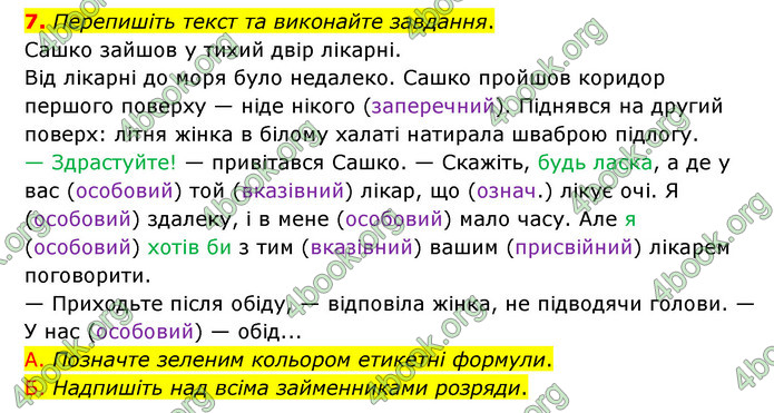 ГДЗ Українська мова 6 клас Авраменко