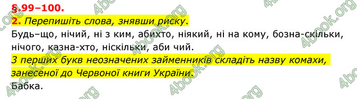 ГДЗ Українська мова 6 клас Авраменко