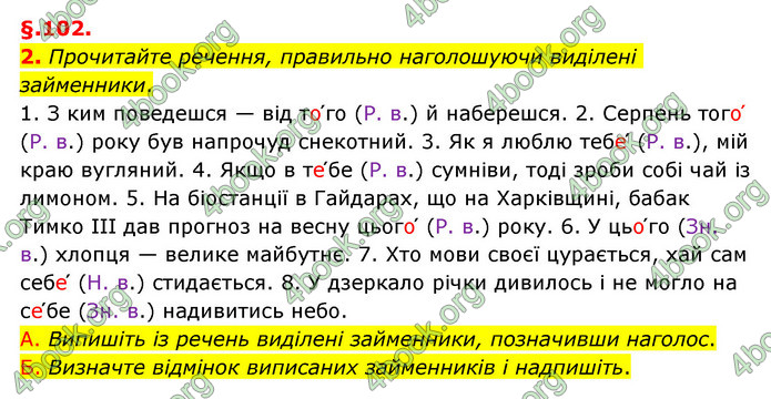 ГДЗ Українська мова 6 клас Авраменко