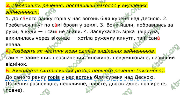 ГДЗ Українська мова 6 клас Авраменко