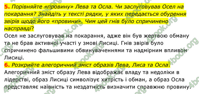 ГДЗ Зарубіжна література 6 клас Волощук (2023)