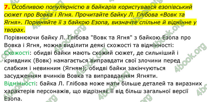 ГДЗ Зарубіжна література 6 клас Волощук (2023)