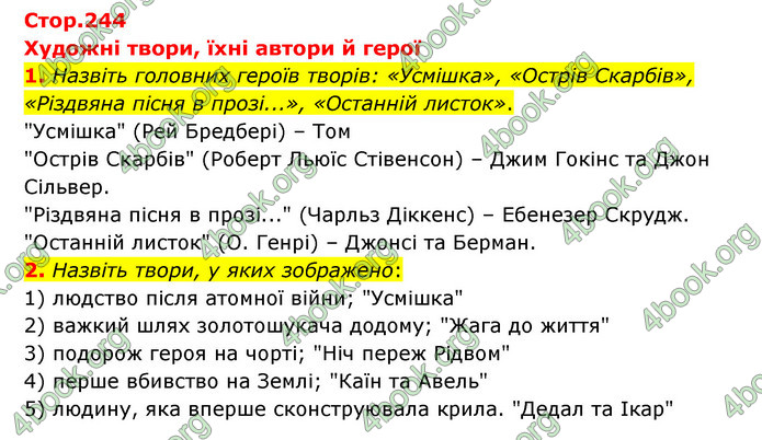 ГДЗ Зарубіжна література 6 клас Волощук (2023)