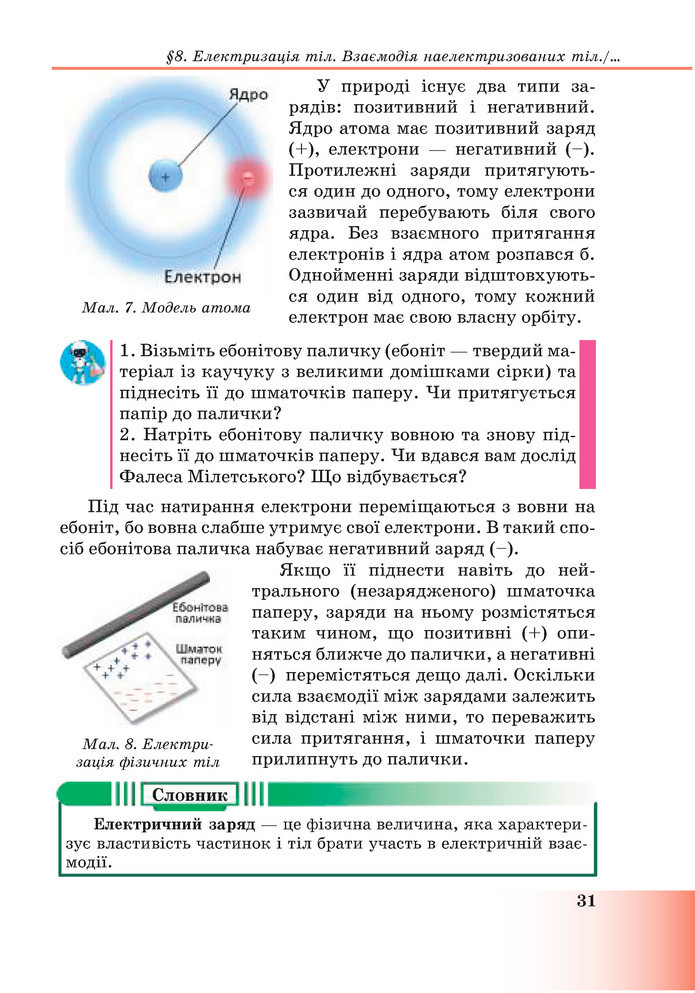Підручник Пізнаємо природу 6 клас Мідак (2023)