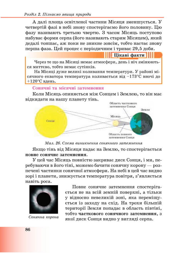 Підручник Пізнаємо природу 6 клас Мідак (2023)