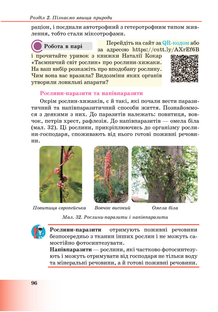 Підручник Пізнаємо природу 6 клас Мідак (2023)